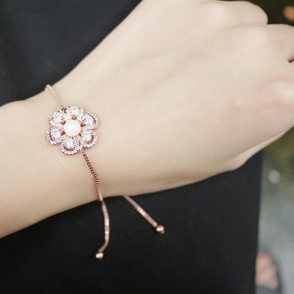 

jlb1231 simple korean version of mori personality design bracelet, Black