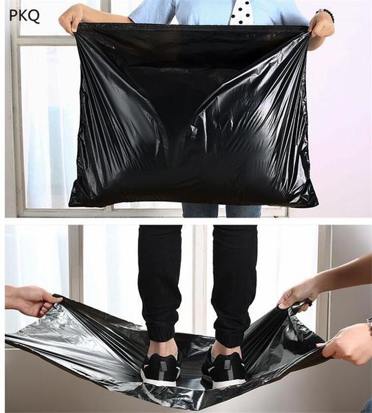 

gift wrap 100pcs large black self-seal adhesive courier bag big sizes storage plastic poly envelope mailer postal mailing1