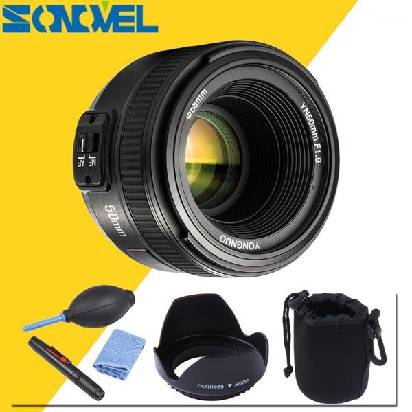 

camera lens yongnuo yn50mm f1.8 mf yn 50mm f/1.8 af lens yn50 aperture auto focus for nikon d7500 d7200 d5600 d5200 d750 d500 d51
