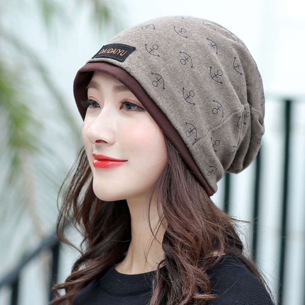 

outdoor autumn and winter women's trendy korean double decker headgear ear protection warm pile bib ponytail hat, Black;white