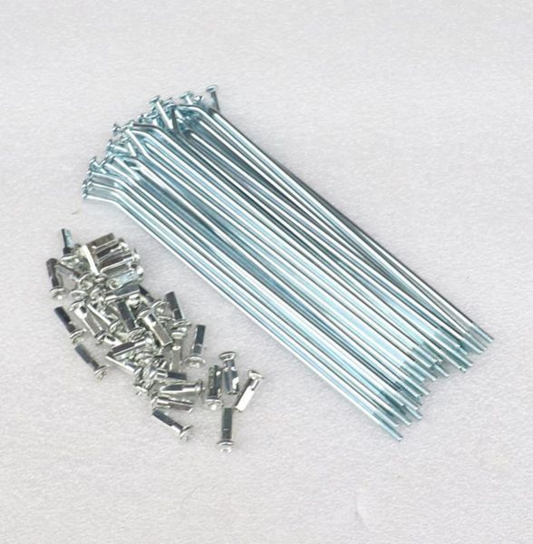 

parts 9k 187mm 36 pcs wheel steel spokes nipples for pit bike enduro wire cap hat crf kxf yzf wr bse1
