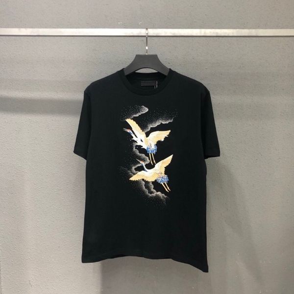 

men t shirts summer round neck cool letter print casual fashion tees large size t-shirt m-4xl, White;black