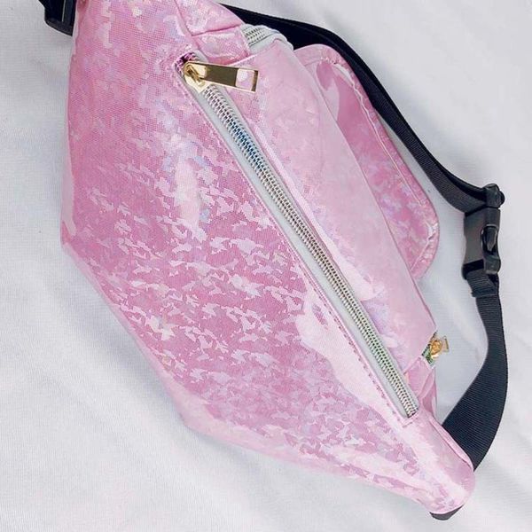 

style fashion men's women waist bag fanny pack hip camping money pouch belt sport sequined bags