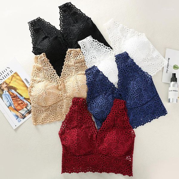 

new lace beauty back wrapped chest strap chest pad bottoming ladies camisole fashion underwear1, Black;white