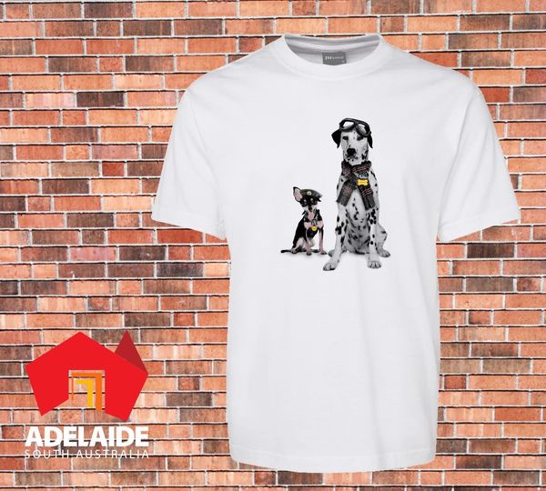 

fashion jb's sarge & cadet cute dogs dalmation chiwawa great design new tee shirt sport hooded sweatshirt hoodie