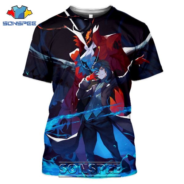 

persona 5 cartoon anime 3d print shirts hippie hentai oversized men clothing