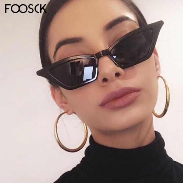 

foosck ladies square sunglasses women brand designer sell sun glasses vintage eyewear uv400