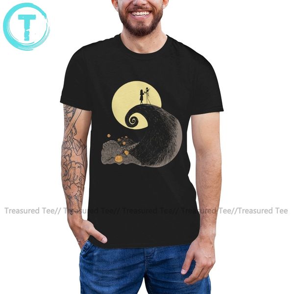 

jack christmas jack and sally moon silhouette cotton plus size casual mens hoodie designers t shirts sweatshirt
