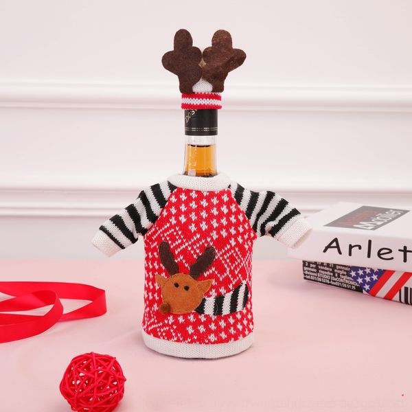 

dpeal party wine red elk bottle cover christmas champagne bottle cover daily necessities christmas wine supplies sgycz