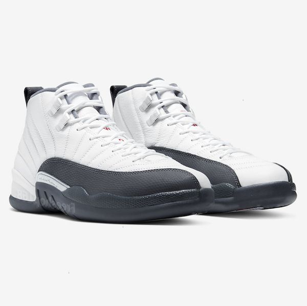

jumpman 12 12s basketball shoes 2020 men women white dark grey reverse taxi black royal blue sports sneakers fiba athletic trainers 247u