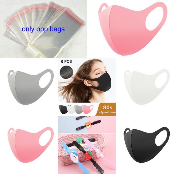 

ug17ku factory price 6pcs women men reusable mask for face mondkapjes zwart mascarillas headband bandana mascara tela tapabocas 1 n
