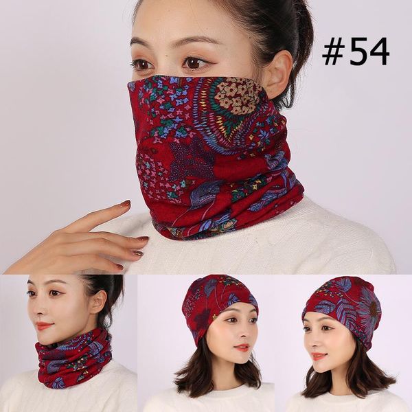 

2020 ring neck scarf winter magic headband women design print cotton warm snood men face cover bicycle collar bandana wmtihx, Blue;gray