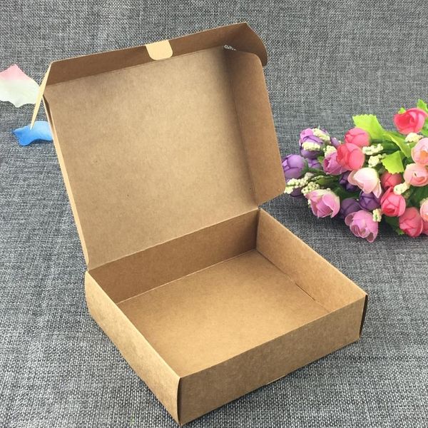 

24pcs/lot aircraft cardboard pack boxes little sized craftwork gift, fastener, ear rings kraft pap bbyqmi
