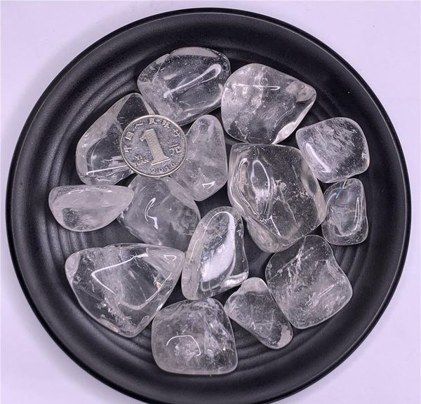 

15--30 mm natural clear crystal stone crystal tumbled stone irregular small wmtblj dh_niceshop