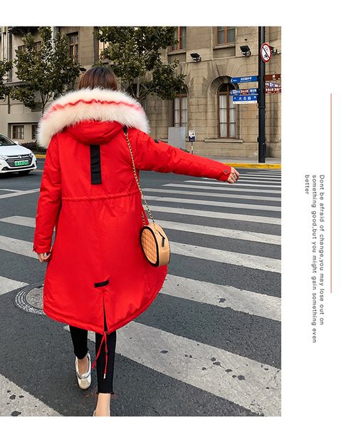 

fashion basic coat plus size solid thick jacket winter coat women casaco feminino casual chaqueta mujer parka pockets clothes 201125, Black