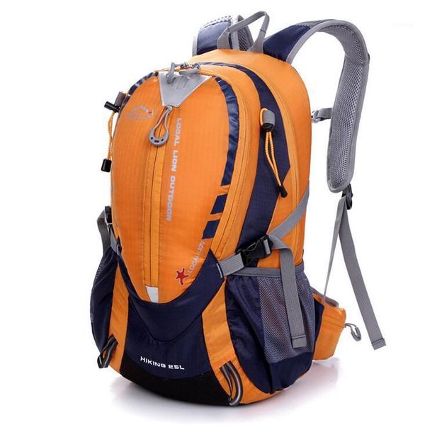 

outdoor bags 25l waterproof nylon mountaineering backpack bicycle camping backpacks sports rucksacks packsack 4411