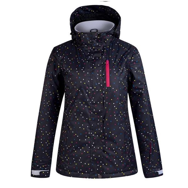 

ski suit women winter jacket girls waterproof windproof hooded snowboard jacket warm