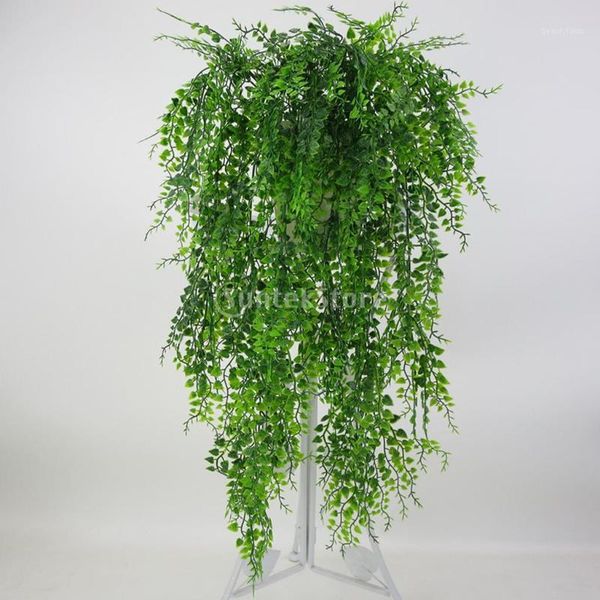 

1bunch 75cm artificial weeping ivy vine plants outdoor indoor hanging decor1