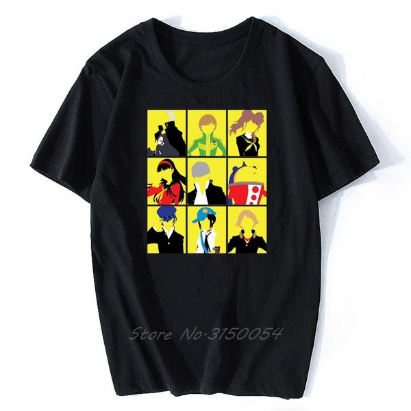 

p4 sona black persona 5 rpg ps4 game homme amazing short sleeve tshirt anime tees harajuku gift hooded sweatshirt hoodie men t shirt