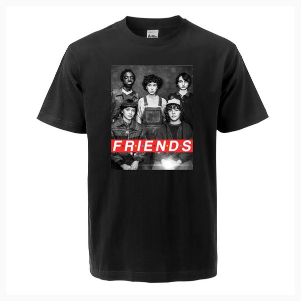 

sport t-shirt mens tv show stranger things print fashion casual funny short sleeve fitness 2019 summer loose fit hip hop streetwear