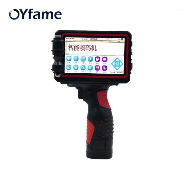 

printers oyfame portable printer handheld label mini for paper plastic wood qr code with intelligent touch screen1
