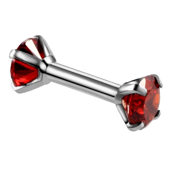 

steel 1pc stud earring mixed color cute crystal women/girl stud earrings for women fashion body jewelry birthday gift wholesale q jlldni, Silver