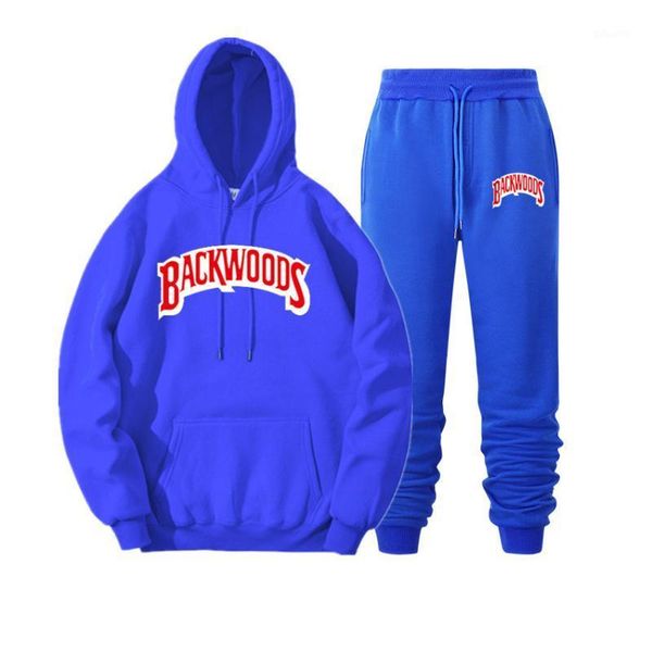 

men's sets hoodie and pants sweatsuit male sportswear tracksuit men set 2020 brand sporting suit print1, Gray