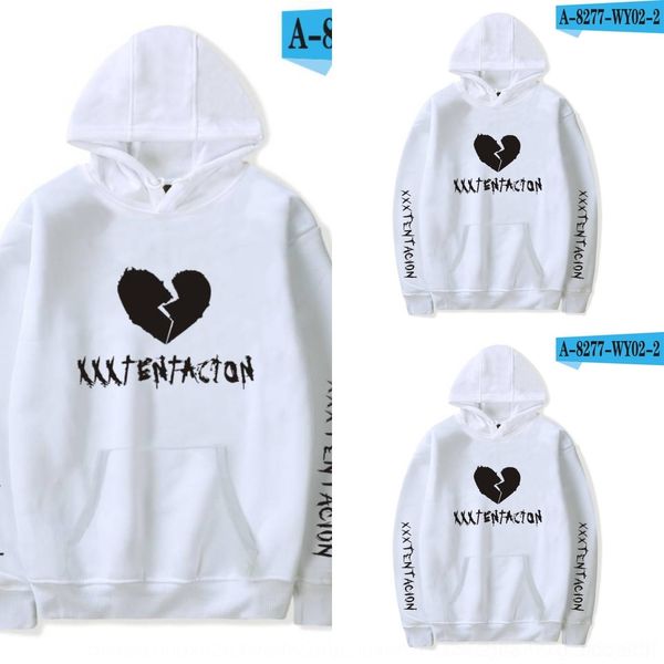 

mdasp hip моды певица xxxtentacion и хмель sweaterwomen с капюшоном памятными одежды хип-хоп певец xxxtentacion мужской и свитер пота, Black