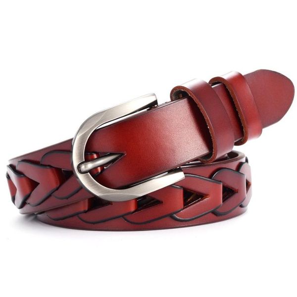 

belts leather womentactical belt pin buckle waistband women designer belts leather harness ladies belt width2.8cm, Black;brown