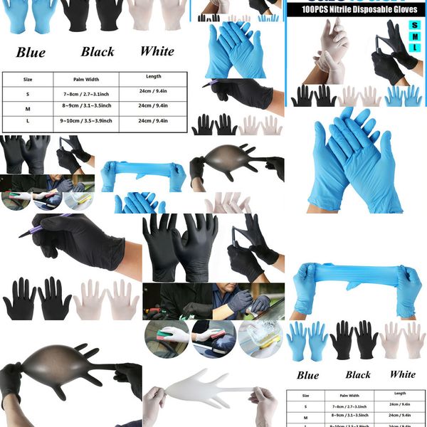 

pcs disposable latex dishwashing/kitchen/work/rubber/garden gloves universal for factoryc73j100 left and right