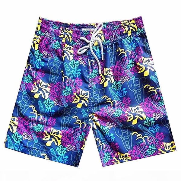 

vilebre quick-dry cotton-feel fabric drawstring fastening mesh brief lining summer men beach shorts quick dry printing board shorts men, White;black