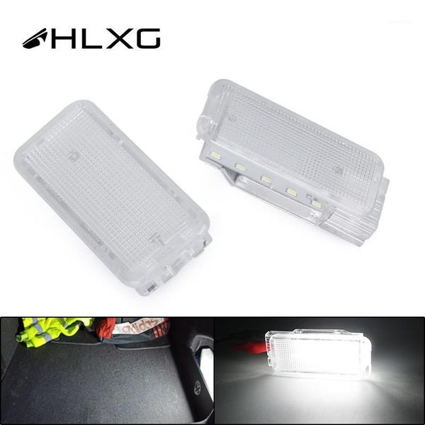 

hlxg 2pcs number license plate light led tail lamp no error for 1007 206 207 306 307 3008 406 407 5008 luggage lights1