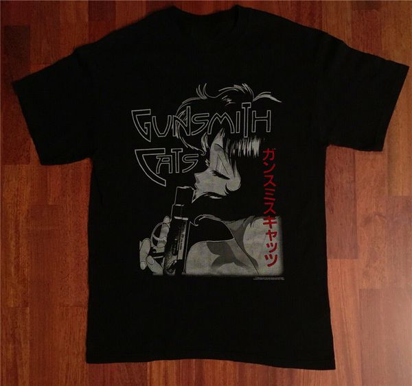 

vintgae gunsmith cats t shirt 90's anime akira hook ups reprint brand fashion tee tshirt sport hooded sweatshirt hoodie
