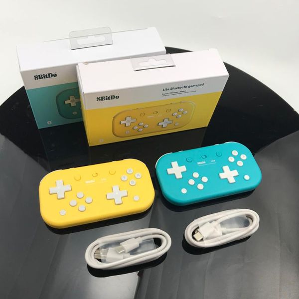 

8bitdo lite bluetooth gamepad for switch lite gamepads joystick pc raspberry pi stream game controller joypad