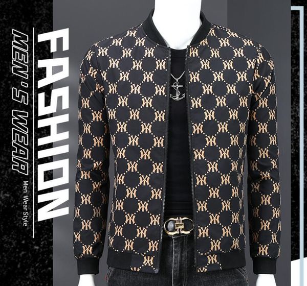 

mens jacket long sleeve zipper full-body fashion letter printing slim windbreaker men women thin coat outdoors, Black;brown