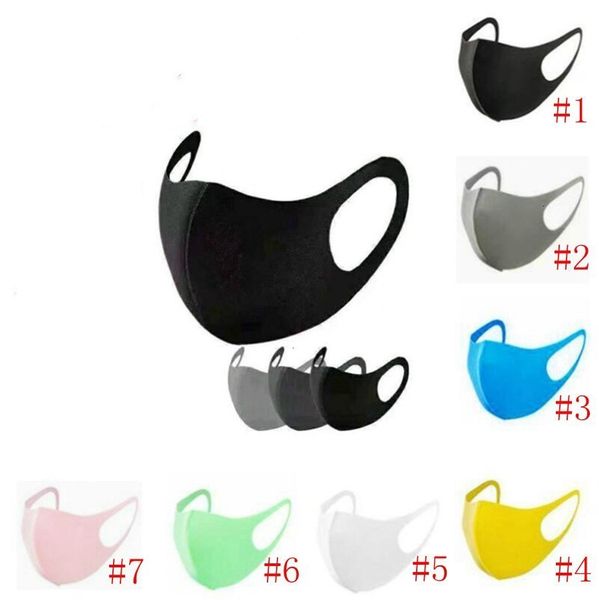 

washable pm2.5 masks sponge dustproof mouth face outdoor reusable protective anti haze mask dda254 gydz#