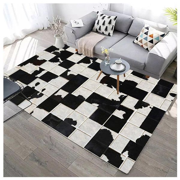 

carpets 3d printed imitation animal skins nordic home decor rugs child bedroom play area rug kids room large size carpet1
