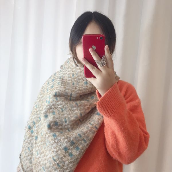 

jegc new women square hijab satin silk scarf sjaal scarf satin wrap luxury large winter scarves muslim head autumn 90*90cm, Black;white