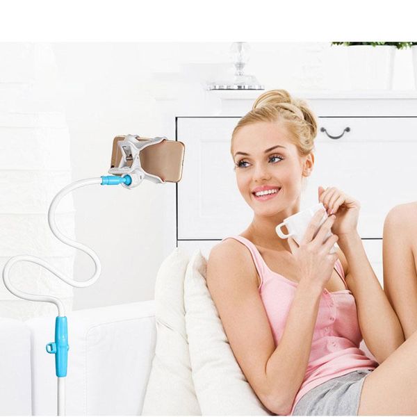 

портативный мобильный телефон клип держатель gooseeck clamp ленивый монтаж гибкий кронштейн кронштейн мобильных телефонов стенд wmtjck loves