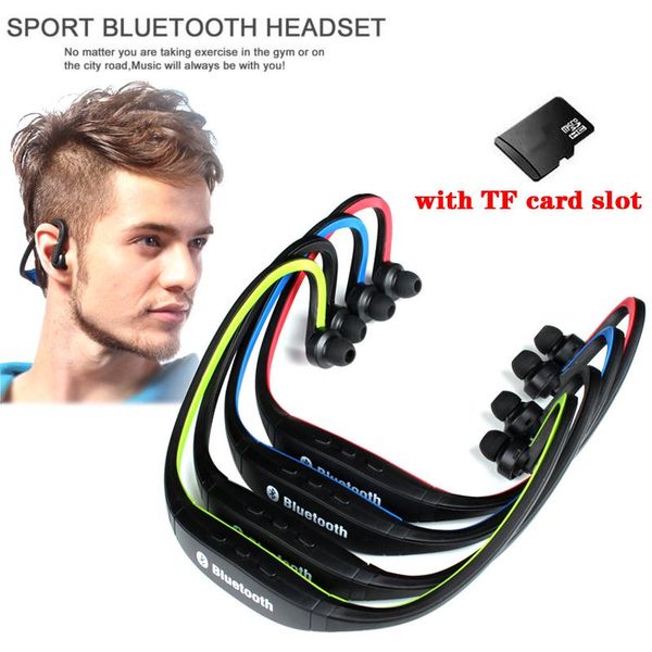 

sports bluetooth наушники беспроводное fone de ouvido auricleass bluetooth-гарнитура mic s9 поддержка tf / sd card handfree наушники