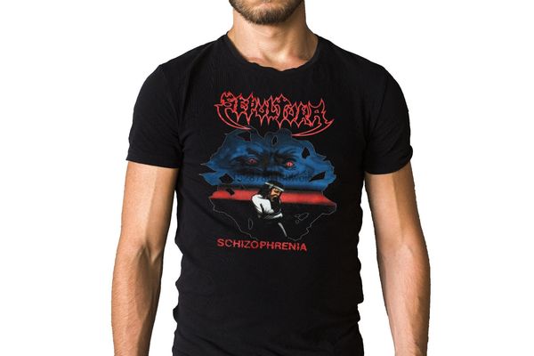 

sepultura schizophrenia 1987 album cover t shirt sport hooded sweatshirt hoodie