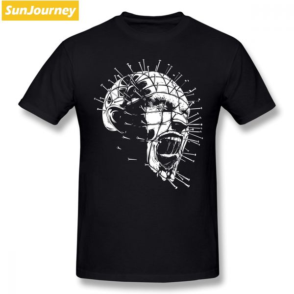 

hellraiser pinhead horror men t shirt fashion harajuku 4xl 5xl 6xl cotton short sleeve clothes for men sport hooded sweatshirt hoodie