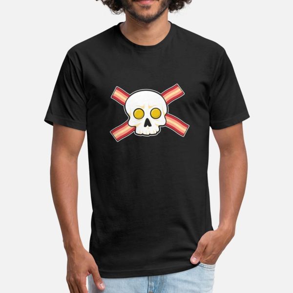 

bacon and eggs skull crossbone breakfast gift t shirt digital printing sportswear tracksuit hoodie sweatshirt
