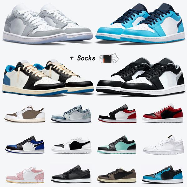 

low 1s basketball shoes 1 shadow unc spruce aura pine green chicago hyper royal outdoor sports sneakers mens trainers size 36-45