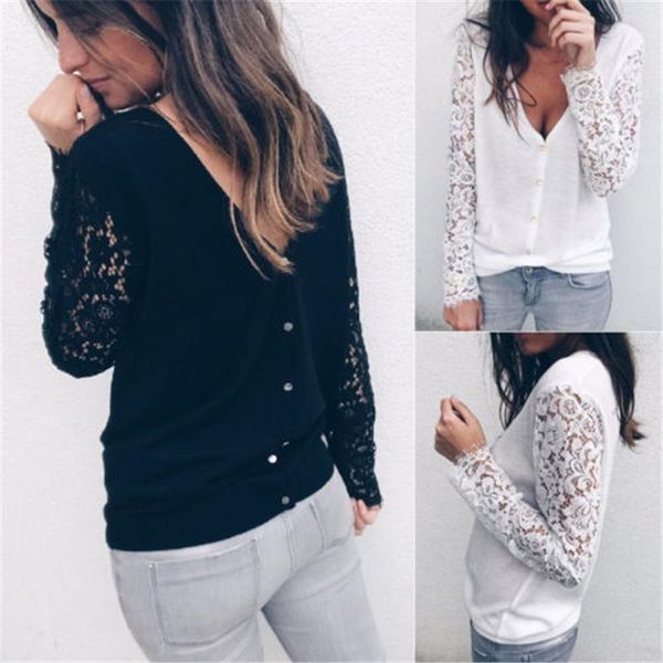 

cardigan women autumn winter female long sleeve lace cardigan korean slim pockets sweater knitted cardigans women, White;black