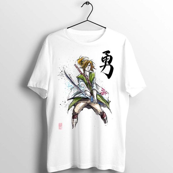 

men women t shirt legend of zelda samurai link watercolor artwork art printed tee sport hooded sweatshirt hoodie