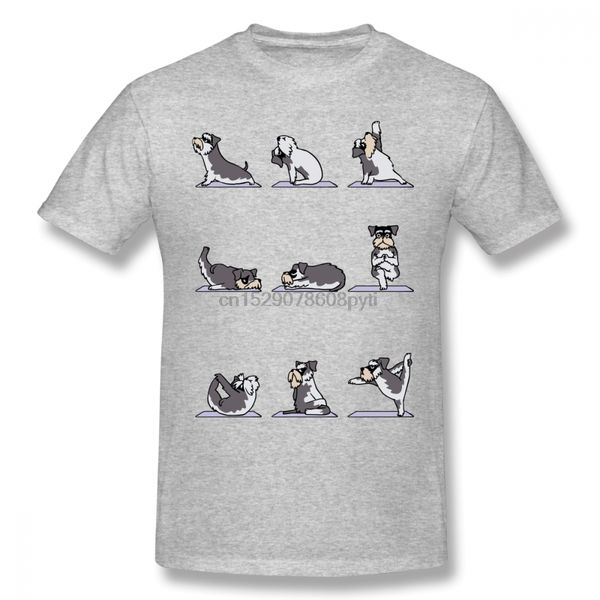 

custom miniature schnauzer yoga t shirt cute dog tee shirt male new unique design for man clothes sport hooded sweatshirt hoodie