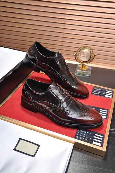 

c2 new mens dress shoes leather italian luxury men party oxfords metal pointed toe grey men formal shoes 45 11, Black