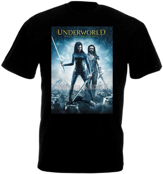 

underworld rise of the lycans movie poster men t shirt hip hop tshirts fashion t shirts black of white sport hooded sweatshirt hoodie