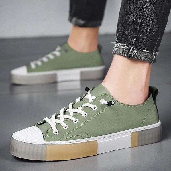 

mens loafers shoes autumn leisure outdoor breathable fashion mens casual slip on fashion lazy skate canvas shoes moccasins #mw1b